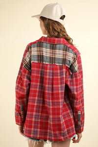 Very J - Mountain Plaid Top