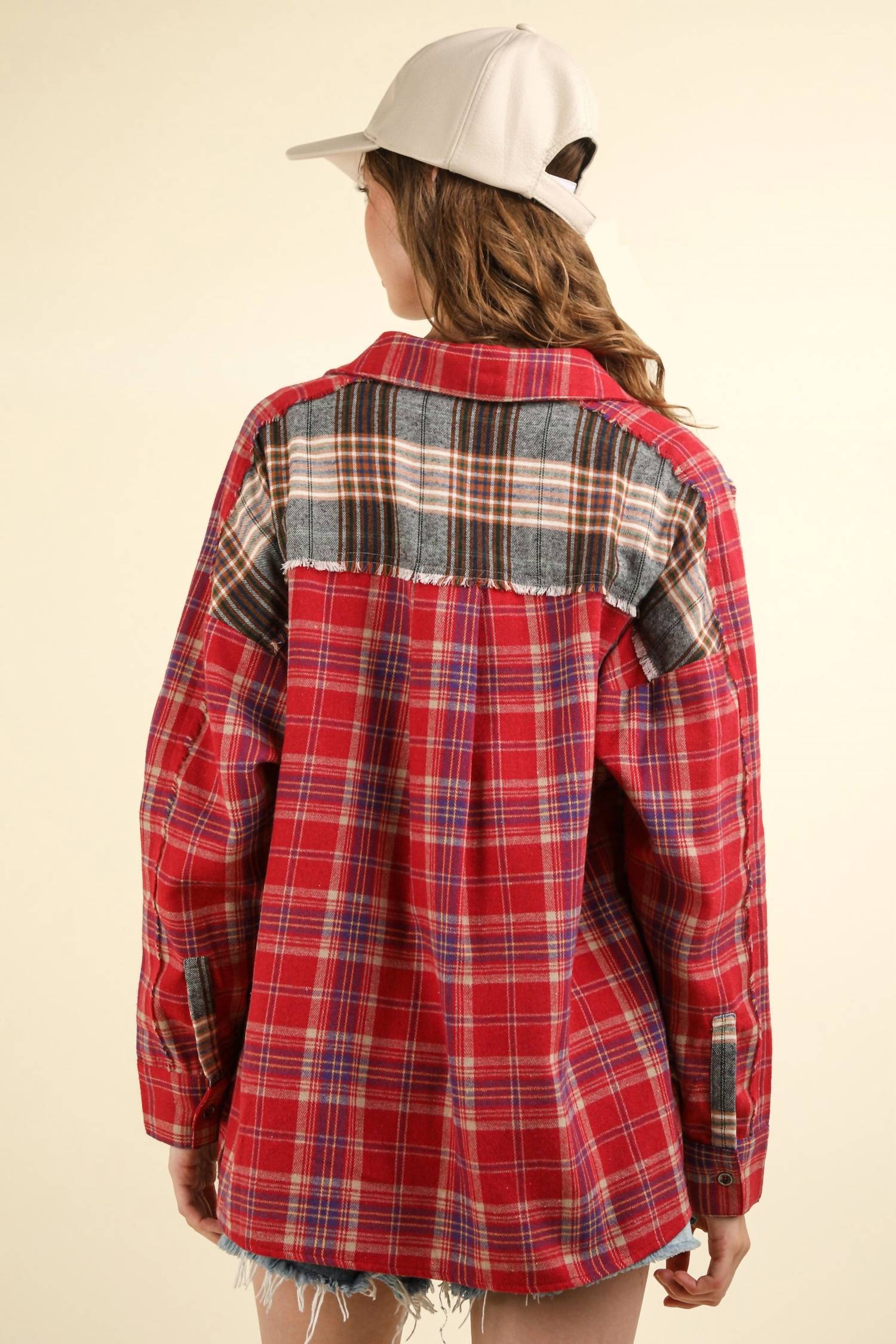 Very J - Mountain Plaid Top