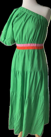 Thml - Women's Off the shoulder tiered dress