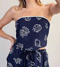 Ee:Some - The Shore 2 Piece Wide Leg Set