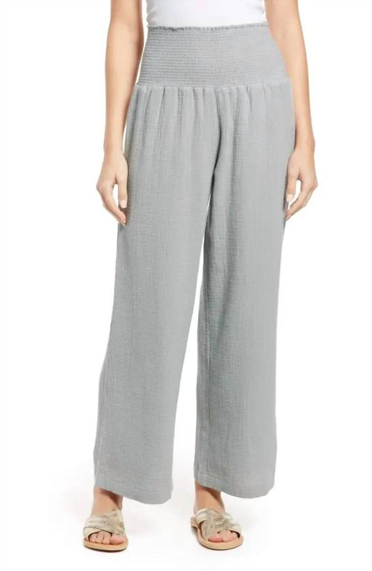 Sundays - KIT COTTON GAUZE WIDE LEG PANTS