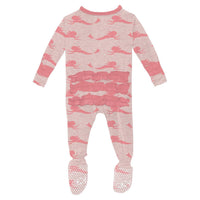 Kickee - Kids' Ruffle Footie with Snaps