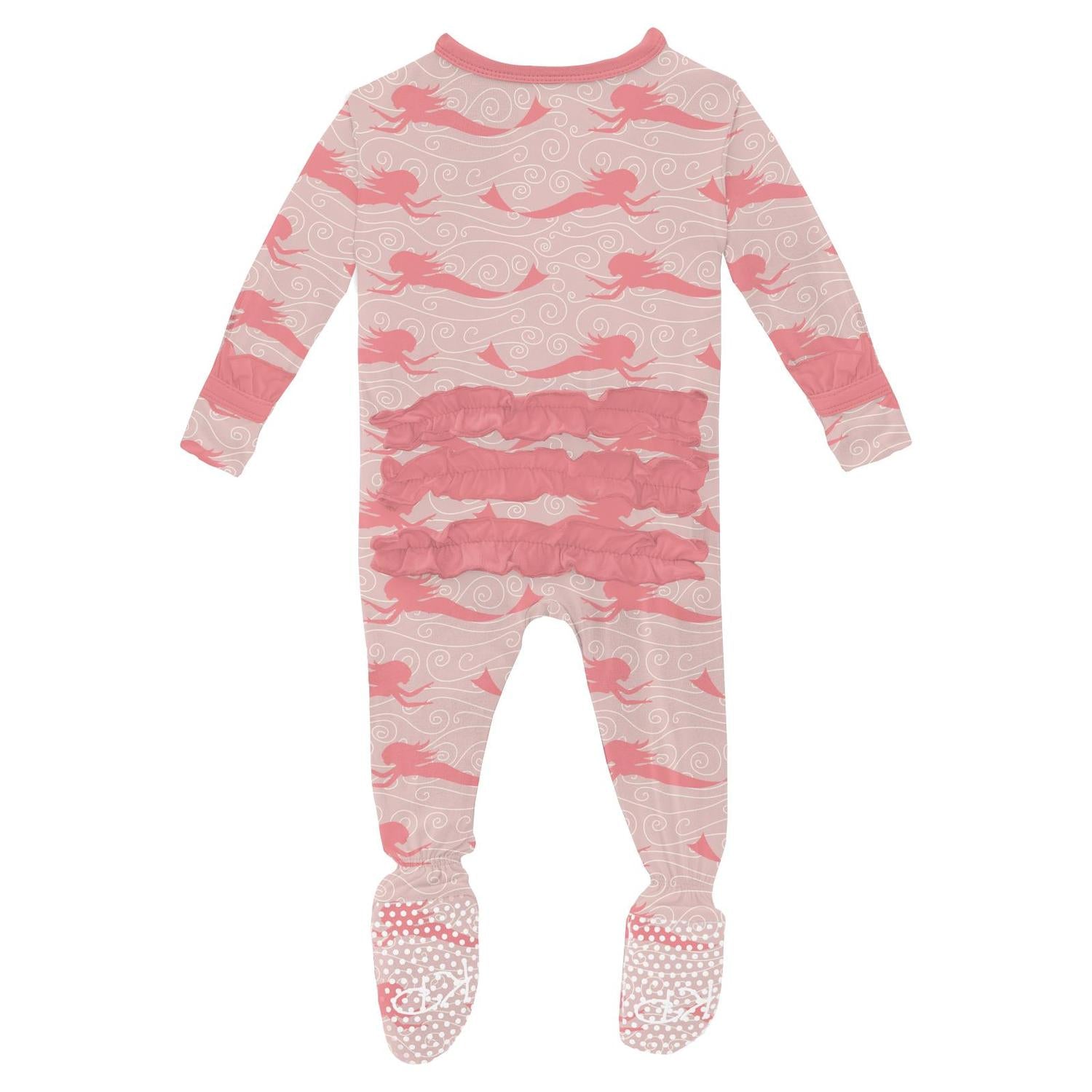 Kickee - Kids' Ruffle Footie with Snaps