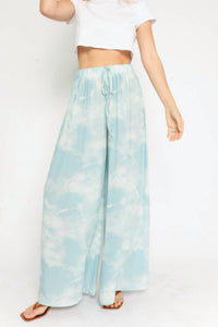 WIDE LEG DRAWSTRING PANT