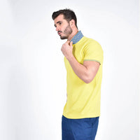 Eight X - Jacquard Polo With Double Sided Print Collar