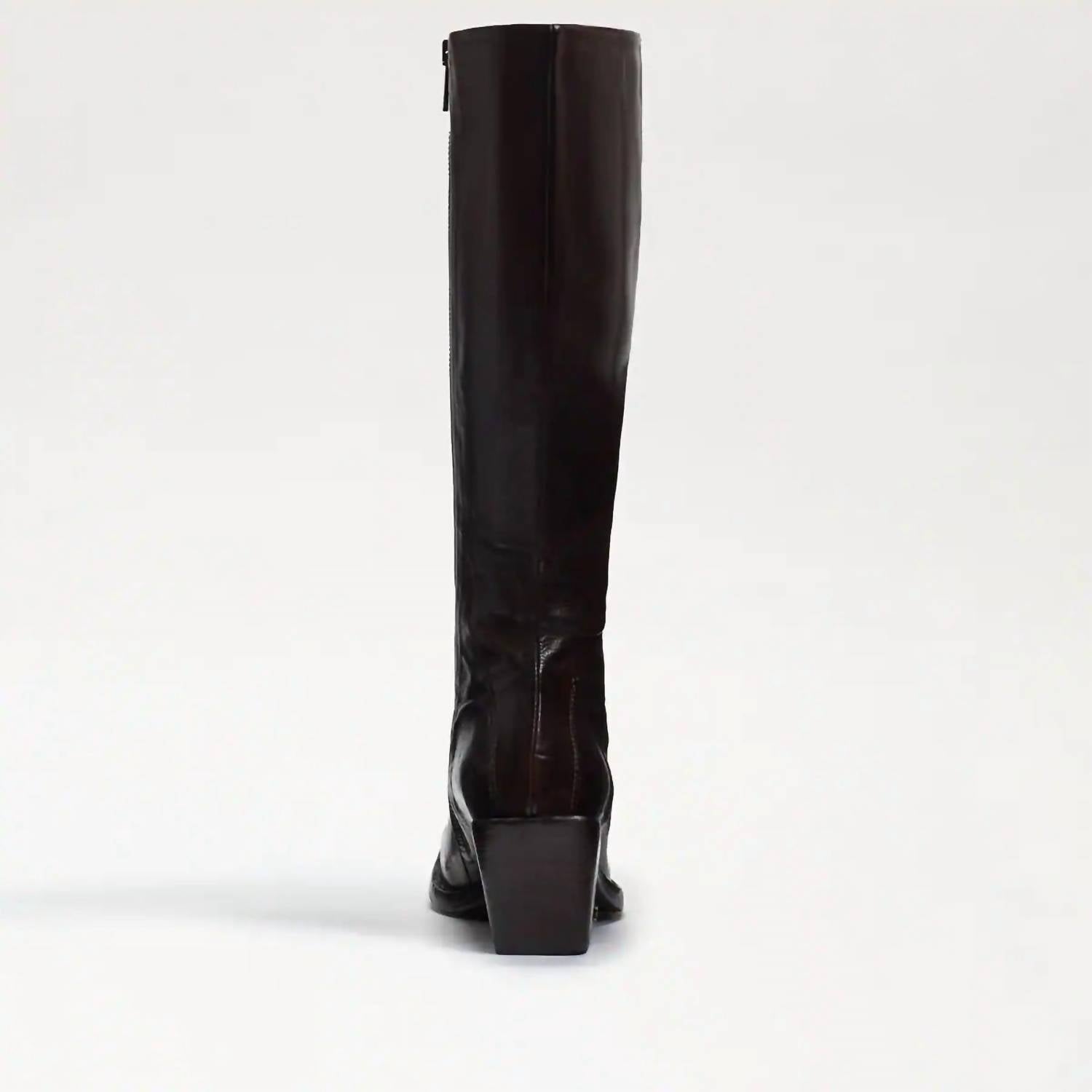 Sam Edelman - Women's Tamea Square Toe Stacked Heel Western Boot