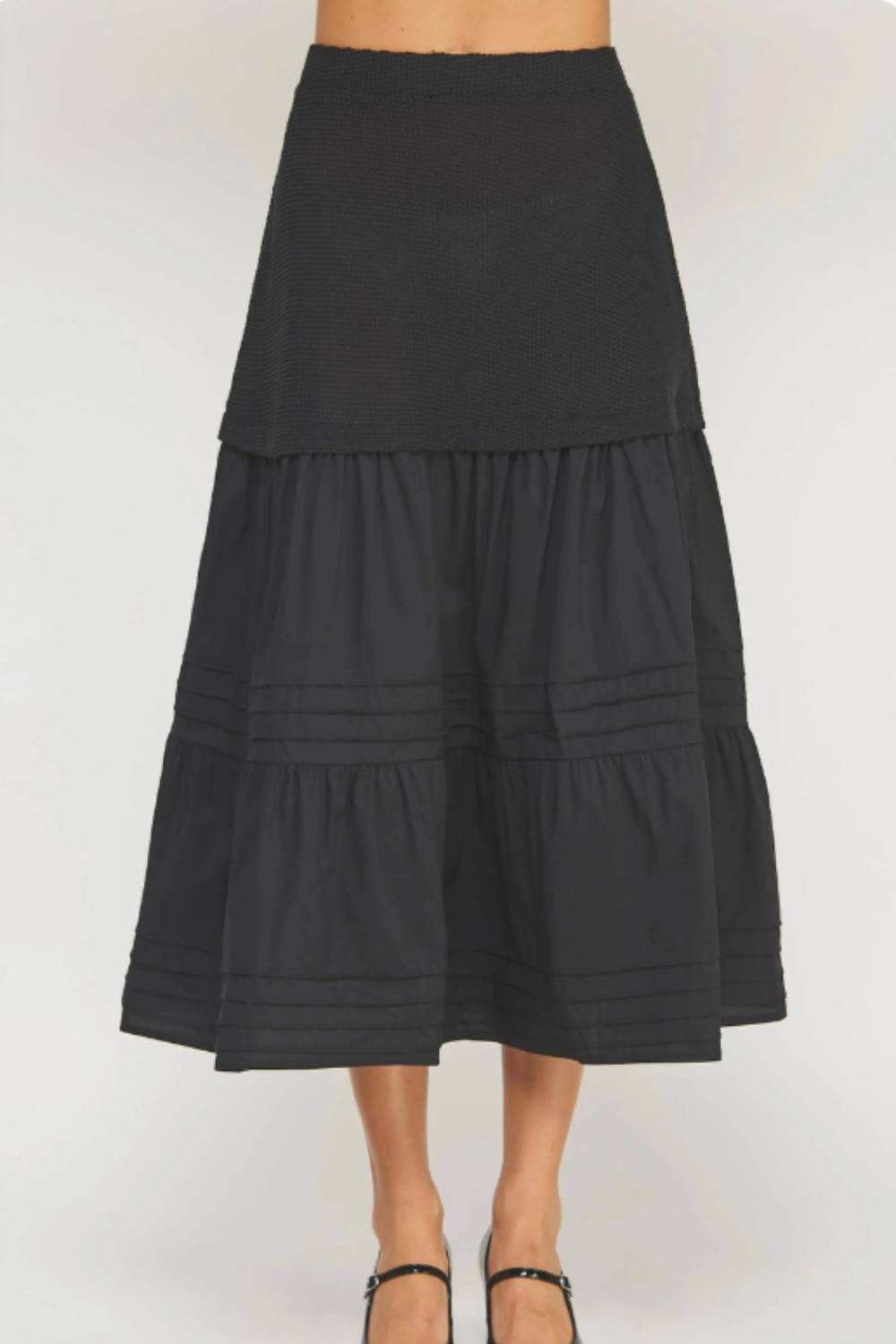 Strut & Bolt - Mixed Media Skirt