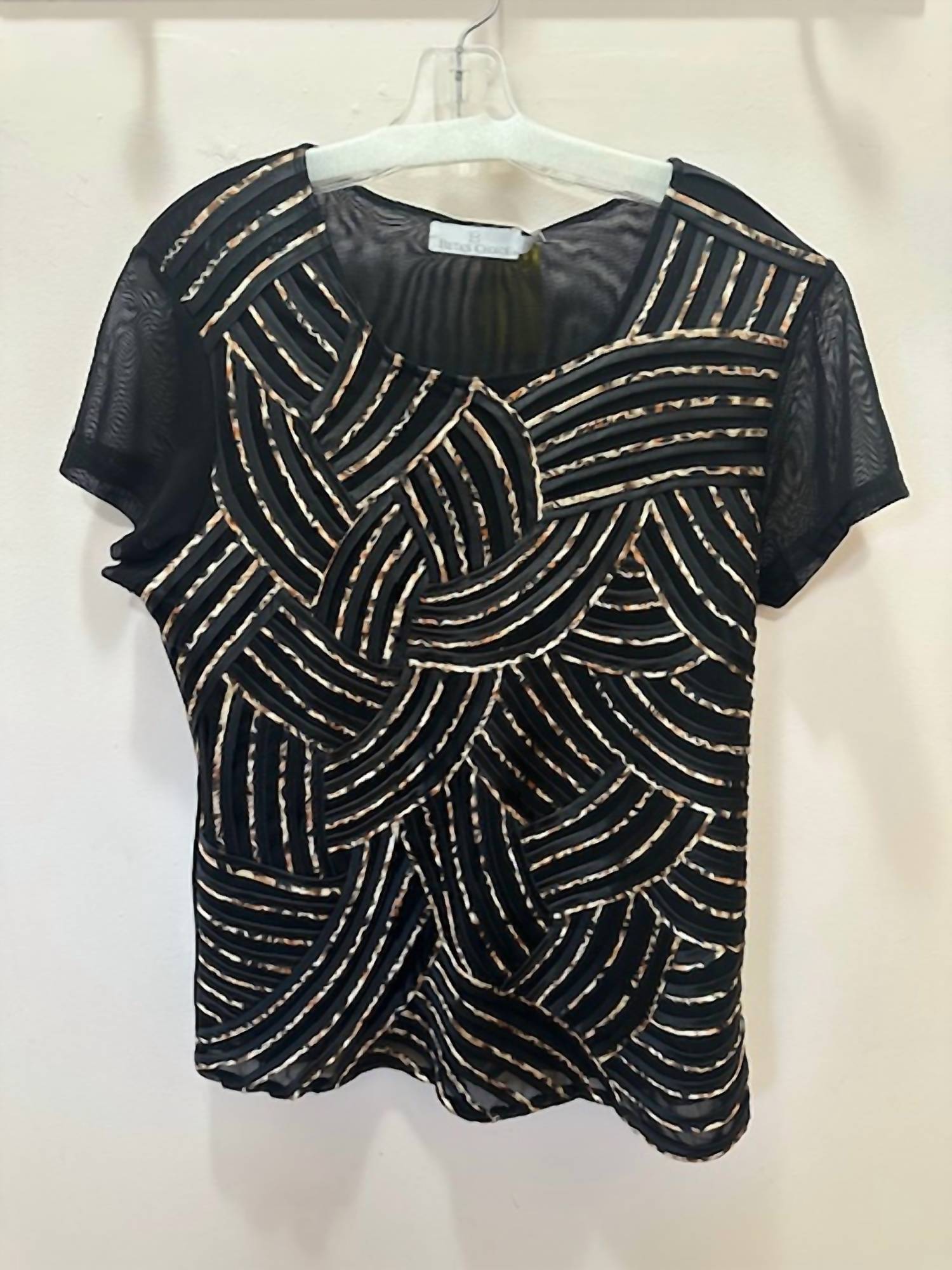 Beta'S Choice - Women's Mesh Leopard Shirt