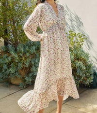 Dress Forum - Ruffled Maxi Dress