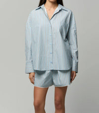 Asher - Luna Poplin Buttondown Shirt