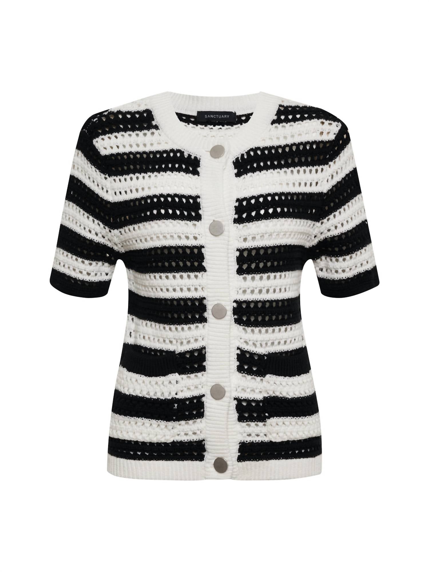Sanctuary - Open Knit Sweater Jacket