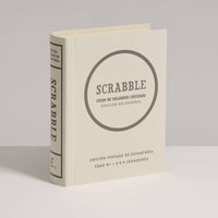 Ws Game Company - Scrabble Spanish Vintage Bookshelf Edition Game