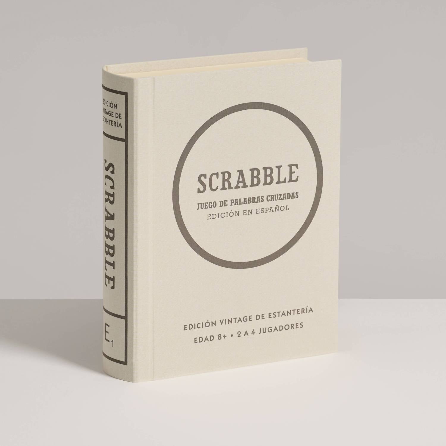 Ws Game Company - Scrabble Spanish Vintage Bookshelf Edition Game