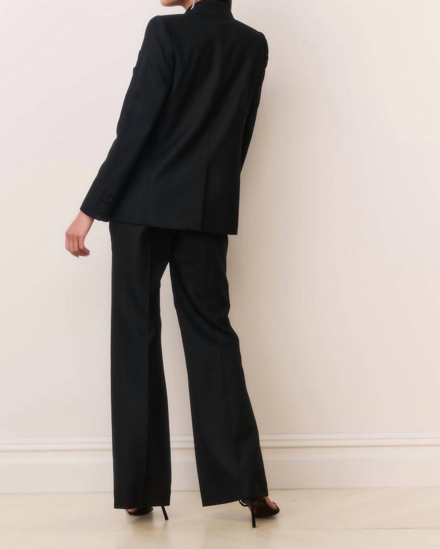 Loveshackfancy - Shayne Wool-blend Bow-embellished Blazer