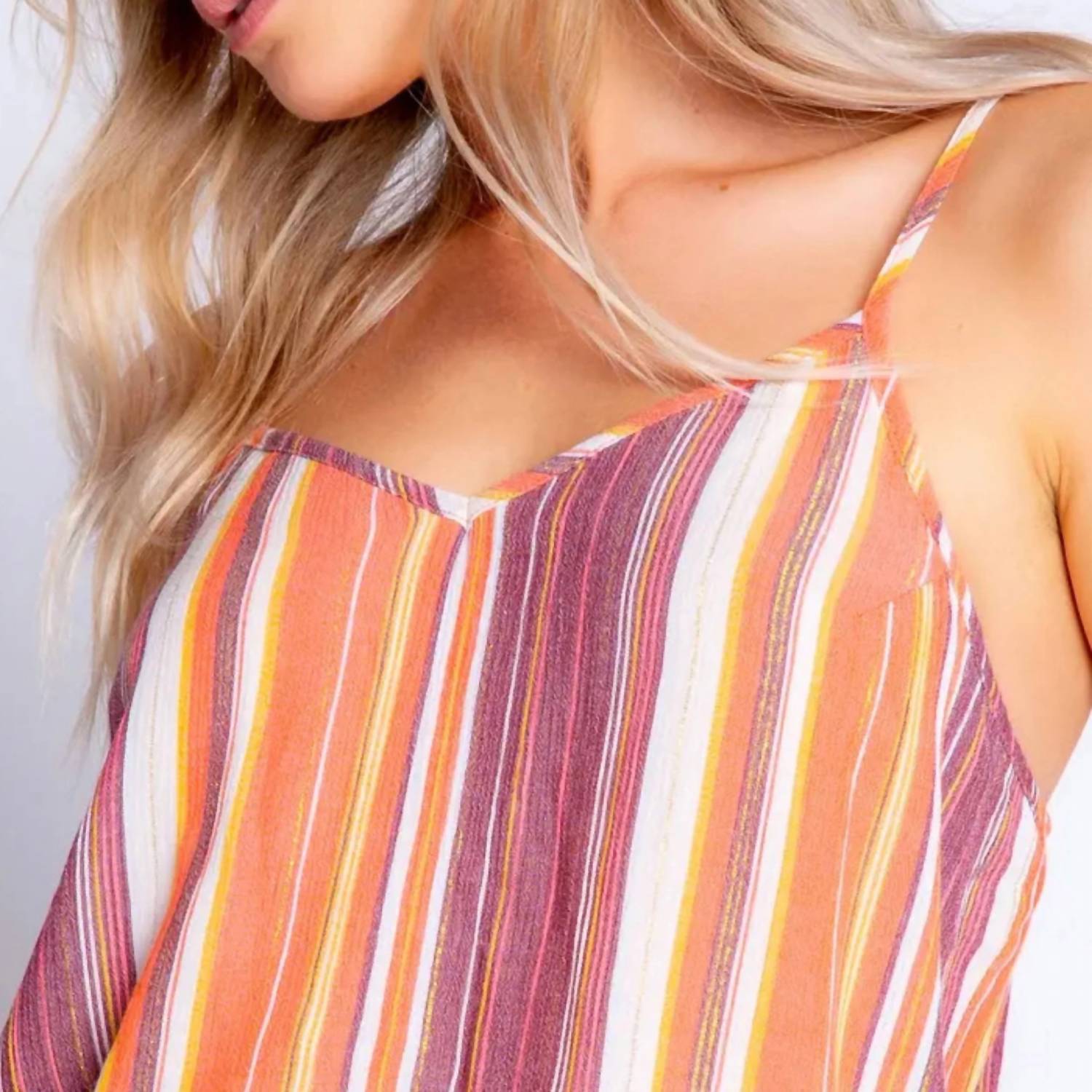 Pj Salvage - Slow Jams Stripe Tank