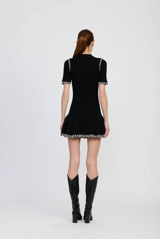 En Saison - Romilla Stitch Mini Dress
