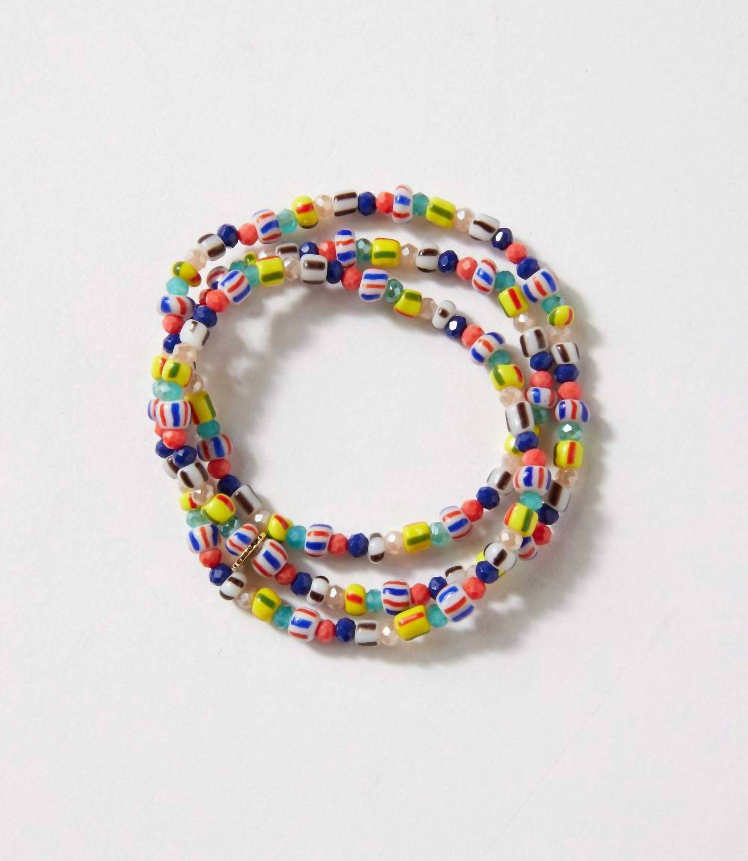 Marlyn Schiff - Women's Glass Bead Wrap Bracelet