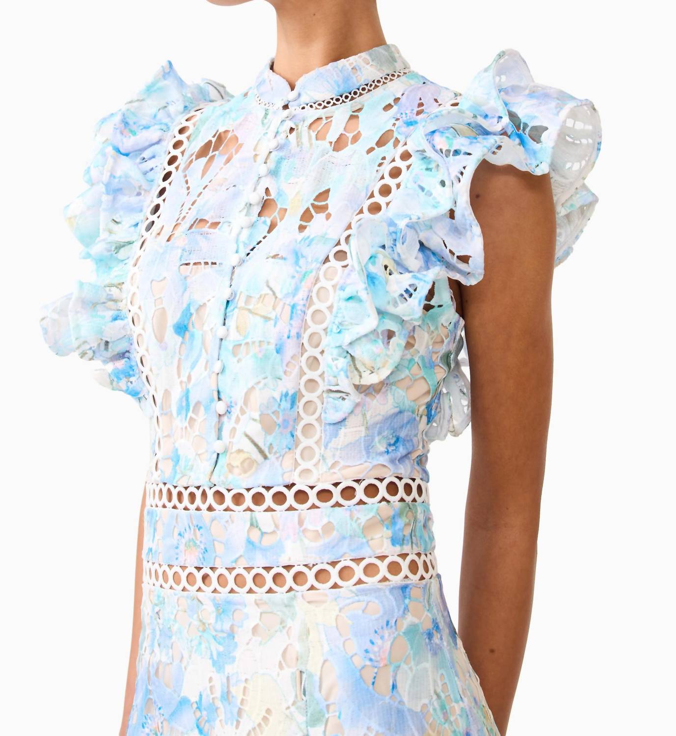 Elliatt - Kalissa Ruffle Maxi Dress