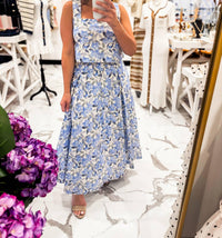 Mable - Skies Over Savannah Floral Skirt Set