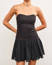 Mustard Seed Trisha Dress in black - women's dress