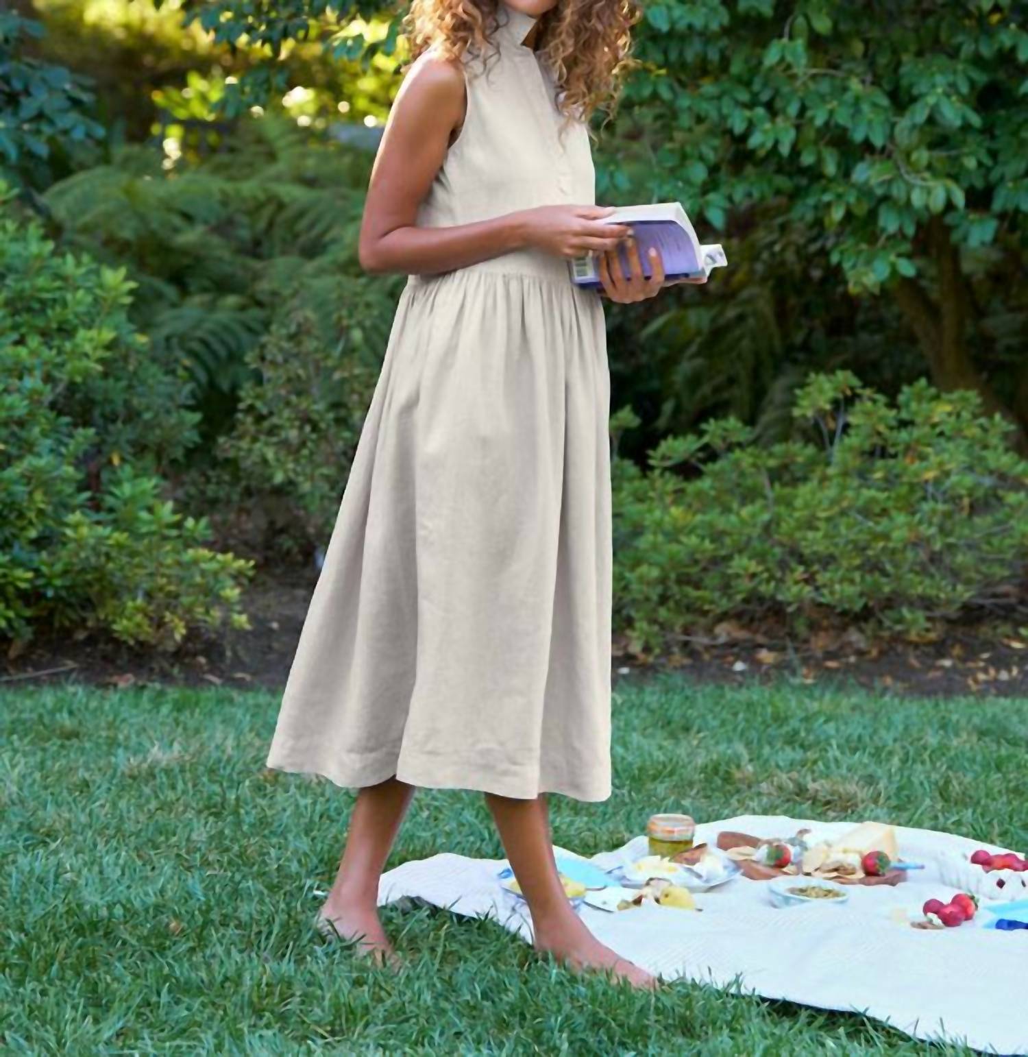 Frank & Eileen - Daphne Popover Sleeveless Shirtdress