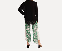 Made In Italy - Woven Long Sleeve Cardigan