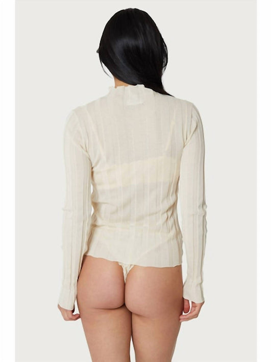 Find Me Now - Light Weight Wide Ribbed Knit Top