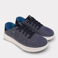 Mykos Men's Wilson Lace-up Travel Sneaker in navy - men's sneaker - view 10