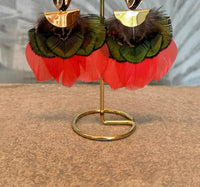 Federika Padula - Women's Double Feather Earrings