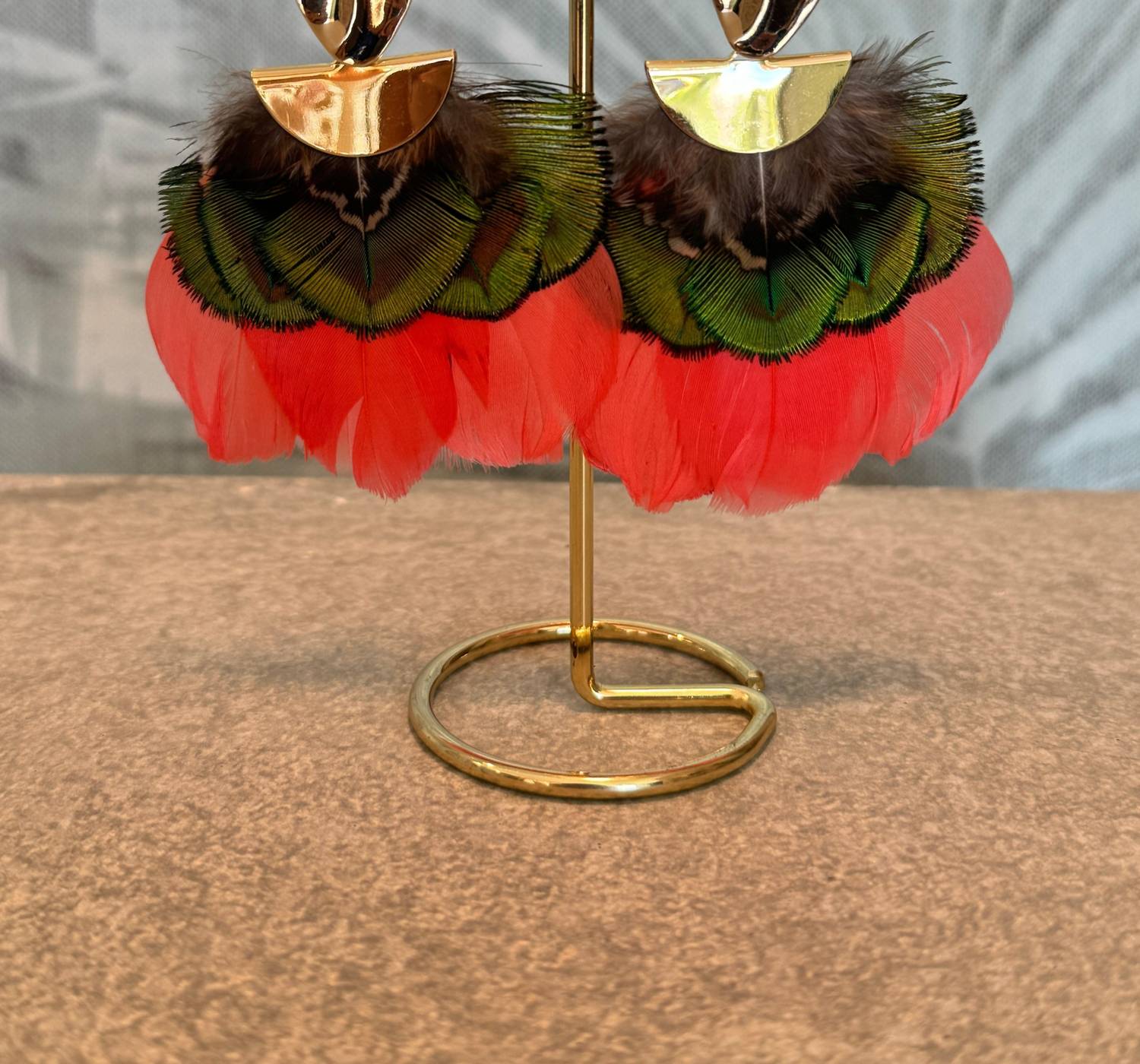 Federika Padula - Women's Double Feather Earrings