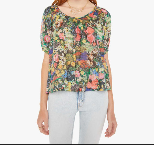 Mother - Garden Party Peasant Blouse