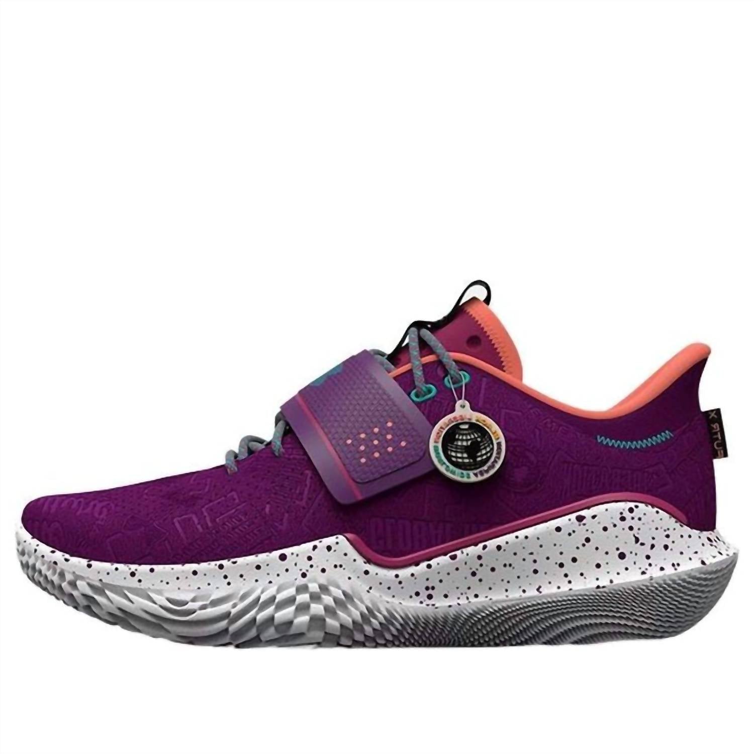 UNDER ARMOUR Unisex - Flow Furtr X Basketball Shoes in purple - sneaker