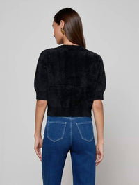 L'Agence - Guinevere Cropped Pullover Sweater