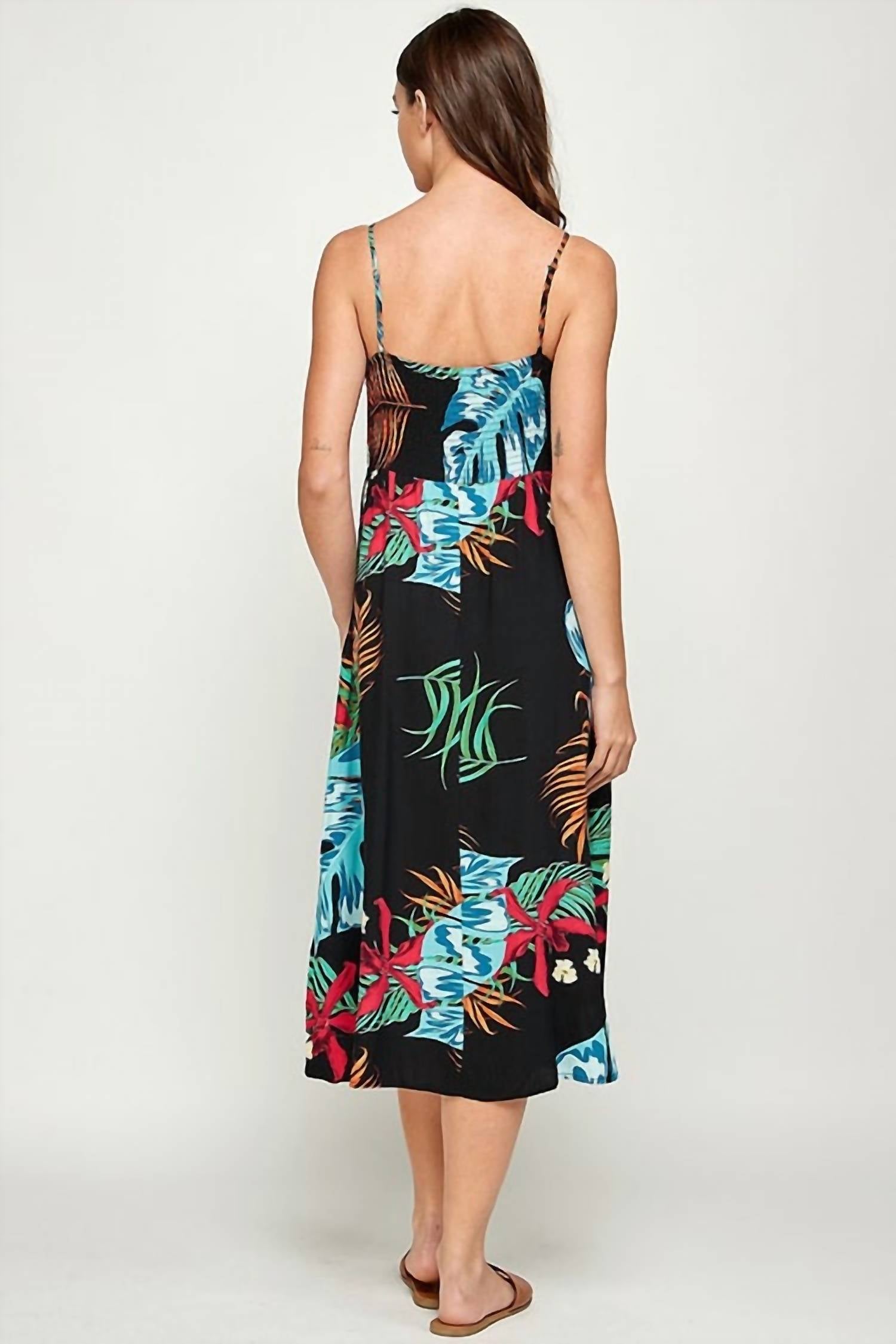Ellison - Maxi Dress Button Up