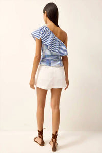 Marie Oliver - Idah One-shoulder Ruffle Top