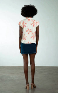 Never A Wallflower - Vicki Short Sleeve Top