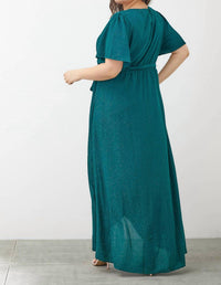 Polagram - Woven Texture Dress -PLUS