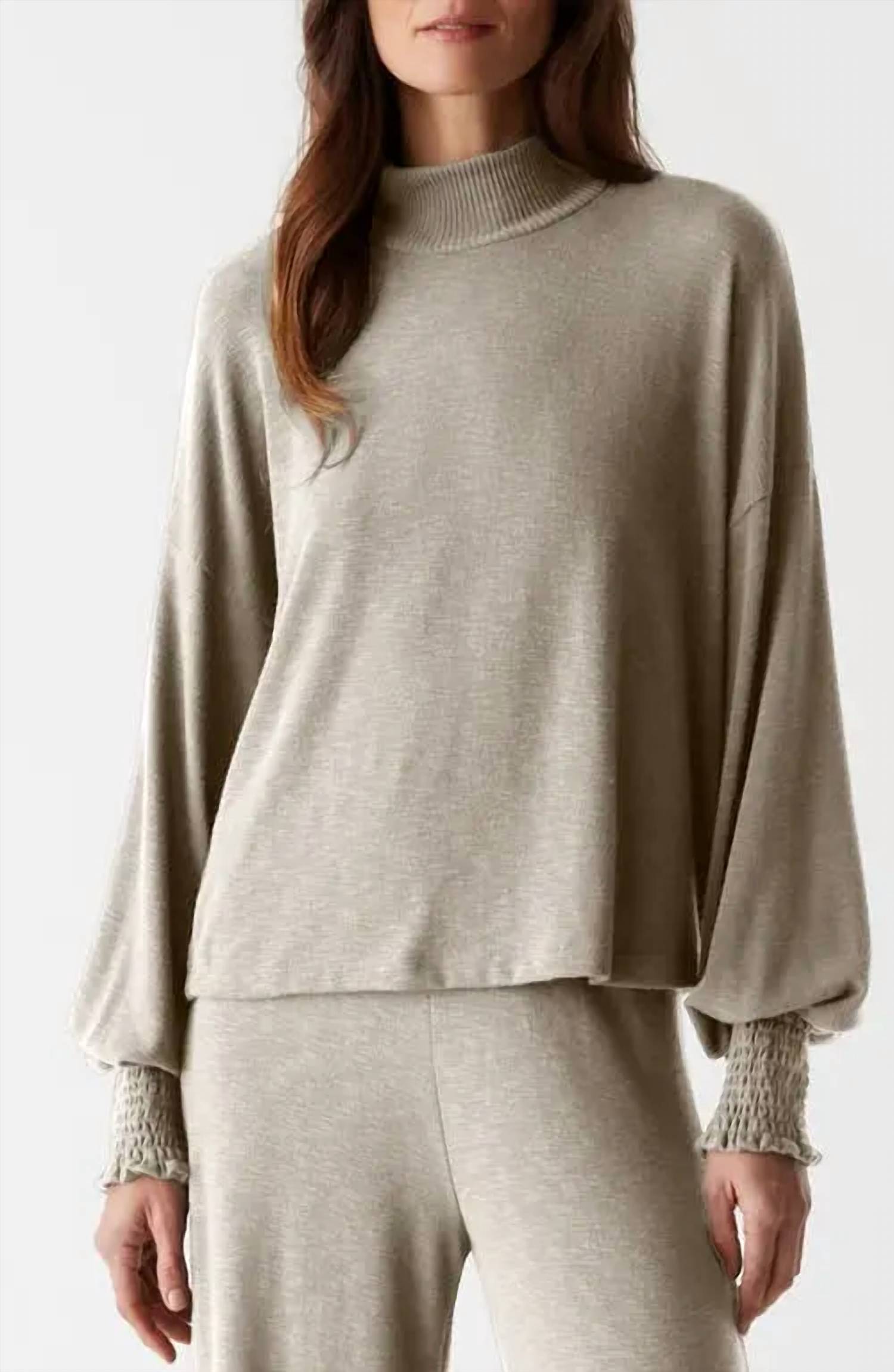Michael Stars - Lila Mock Neck Top