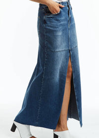 Tractr - Denim Maxi Skirt