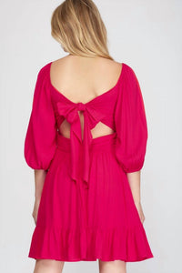 She + Sky - Pretty Berry Dress