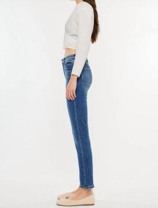 Kancan - High Rise Slim Straight Jeans