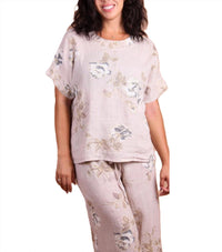 Gigi Moda - Sanremo High-low Short Sleeve Top