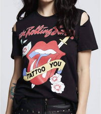 Recycled Karma - Rolling Stones Slit Sleeve Tee