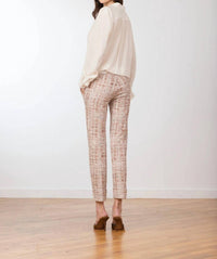 Avenue Montaigne Ben Bouclé Pant in whisper - women's pants - alternate view