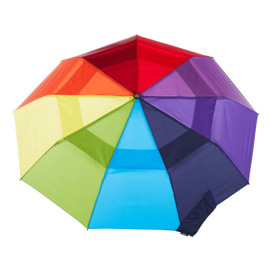 Totes - Women's Automatic Windproof Ultimate Compact Umbrella 43 Inch