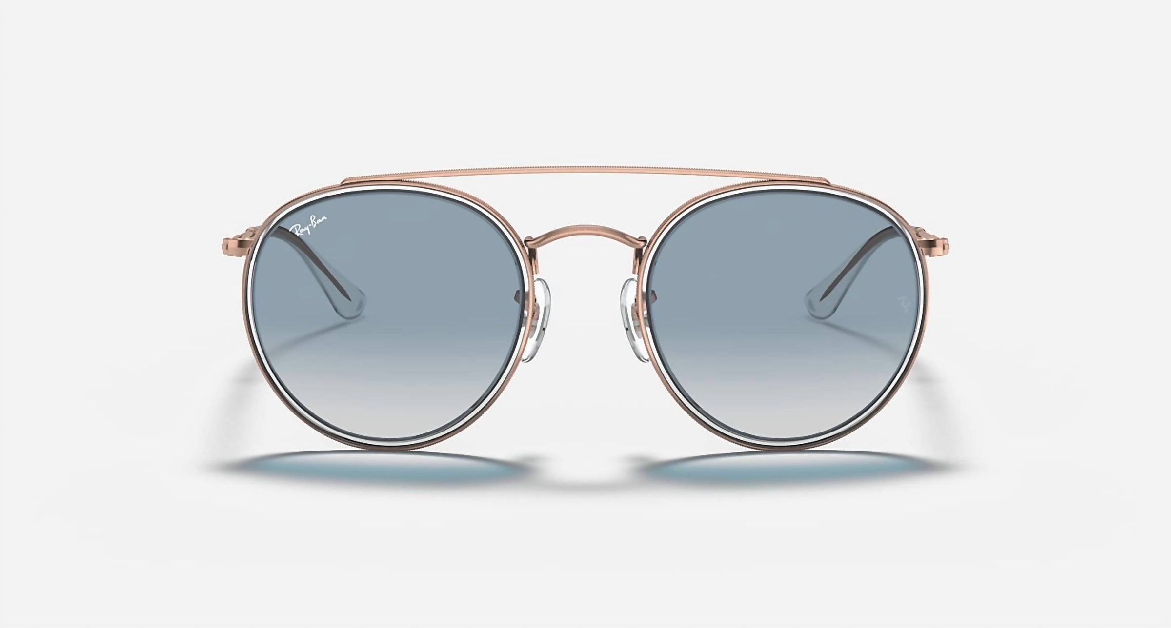 Ray Ban - Women's Rb3647n Round Double Bridge Sunglasses