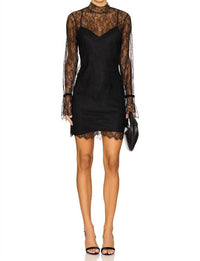Frame - Lace Shift Dress