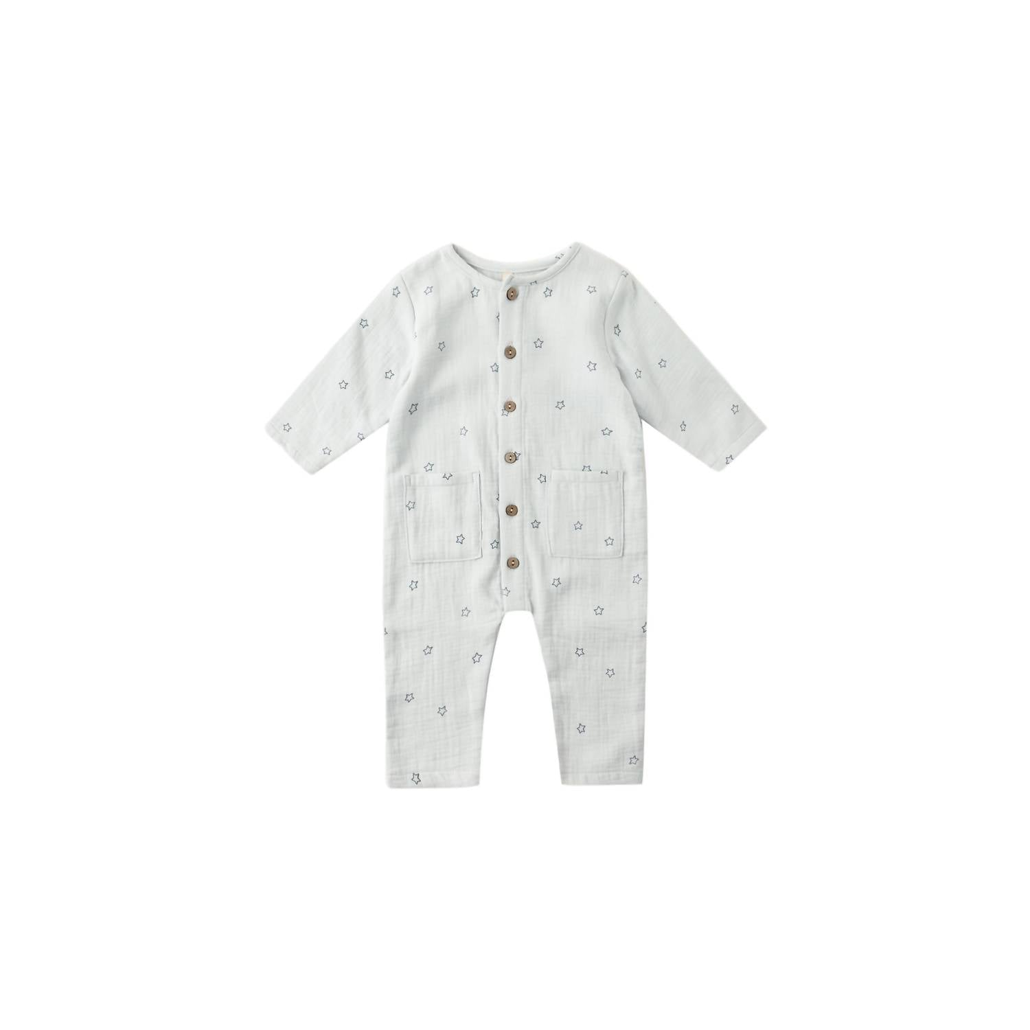 Quincy Mae - Boy's Pocketed Woven Jumpsuit