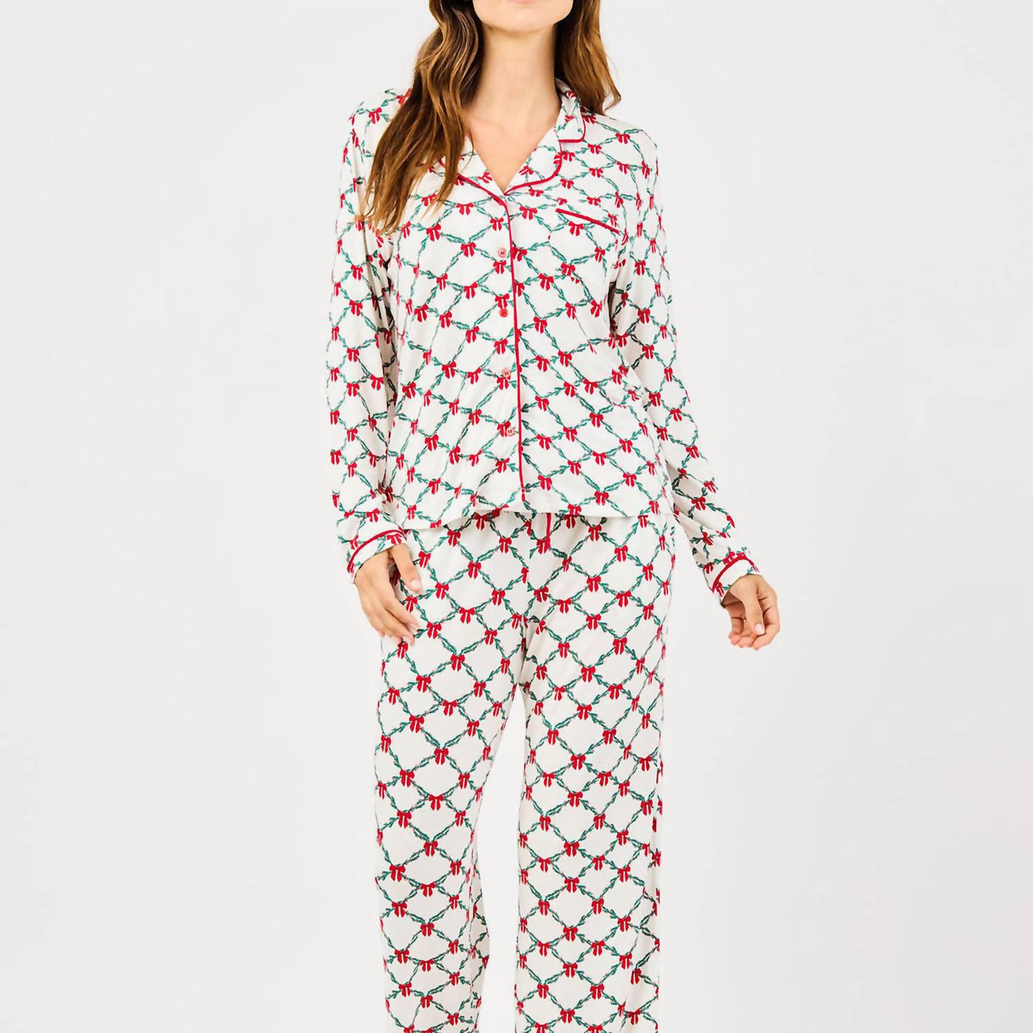 Mary Square - Lattice Garland Charlotte Pant Set
