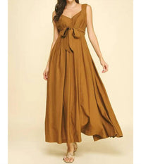 Pinch - Always Poised Tie-back Midi Dress